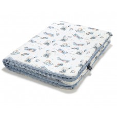 LA MILLOU κουβέρτα (M) Simbo 10302517 μπλε 100x80cm